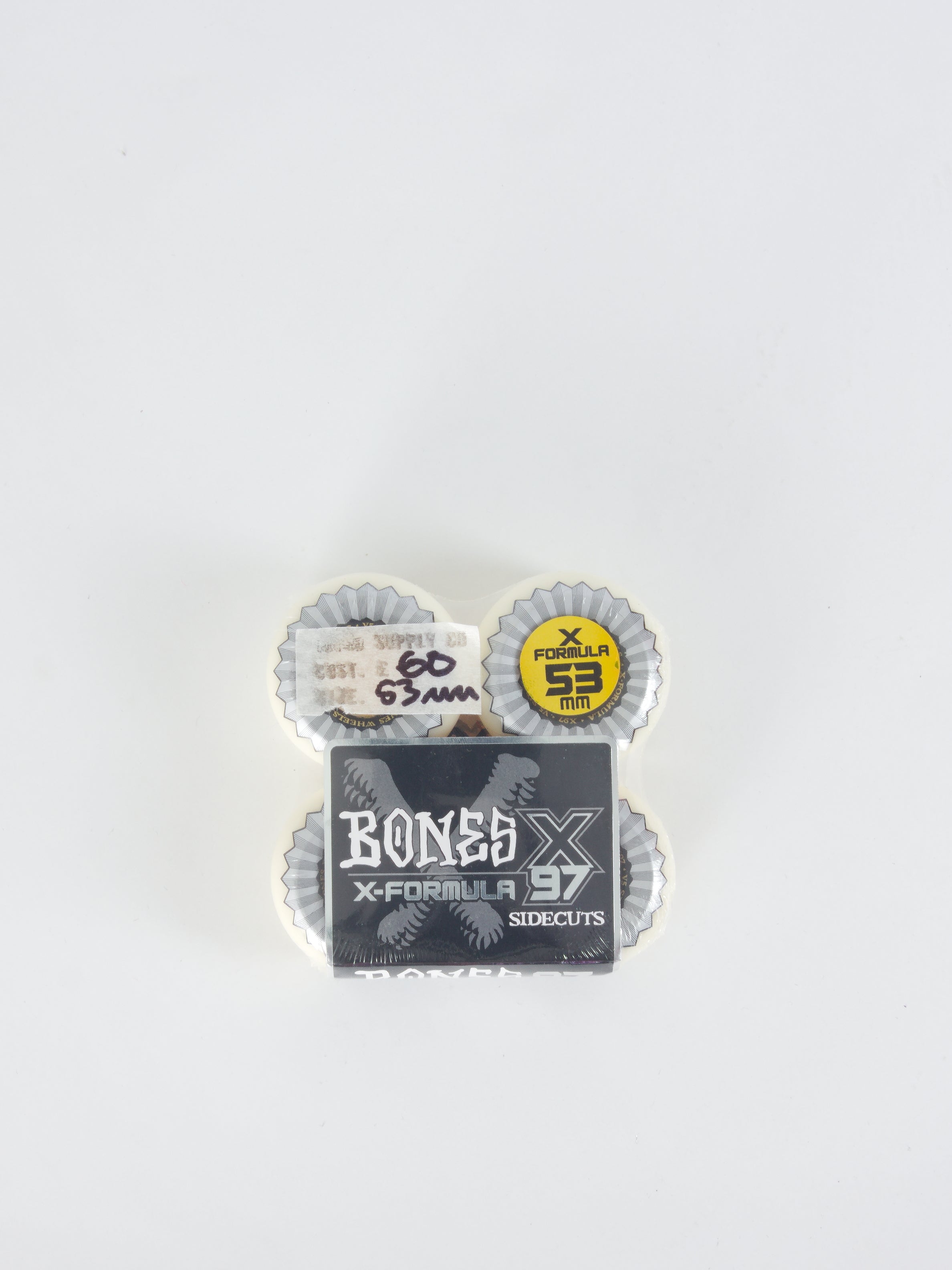 Bones wheels - xformula v5 sidecut x97 skateboard - 53 mm
