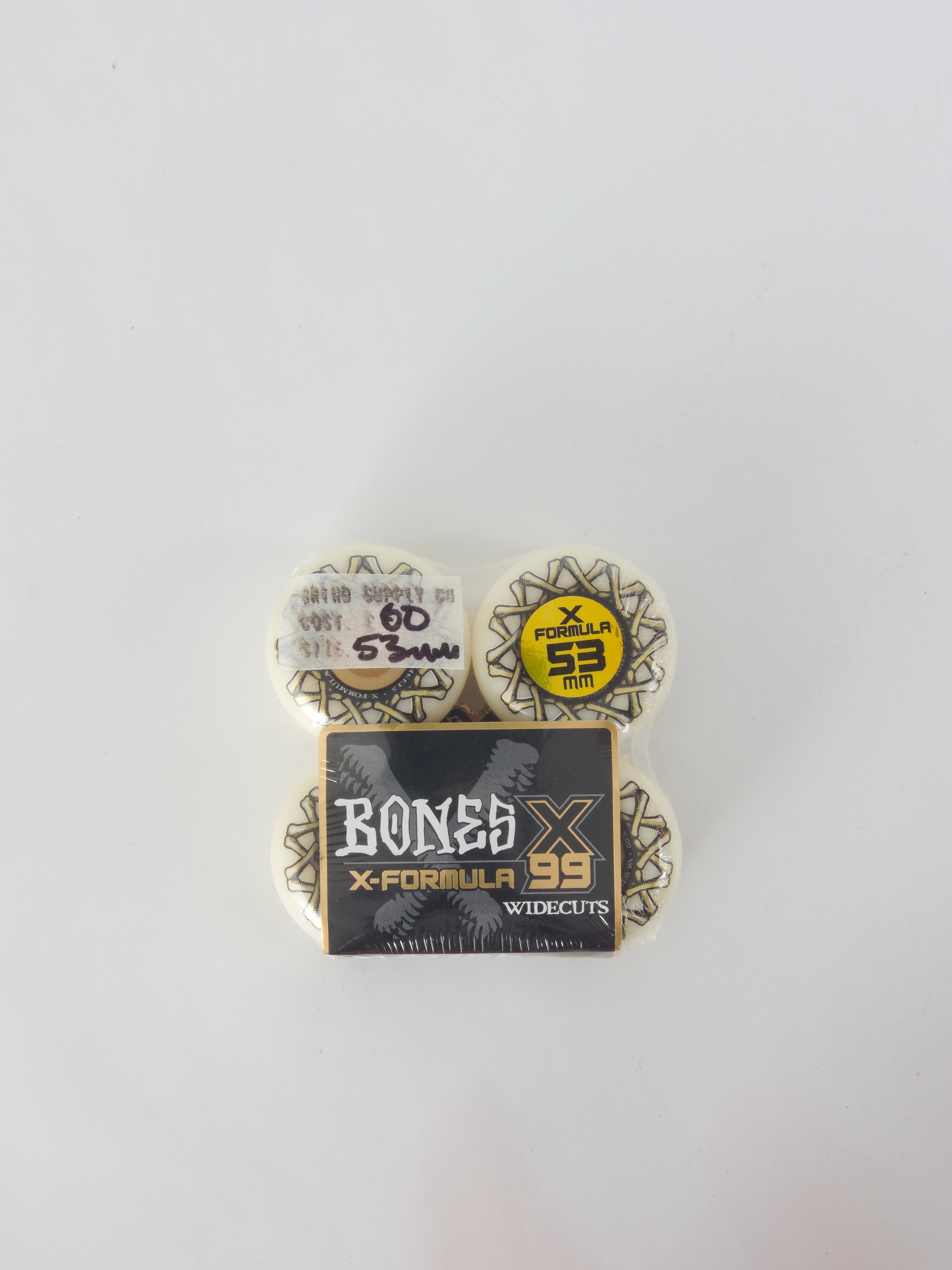 Bones wheels - xformula v6 widecut x99 skateboard - 53mm