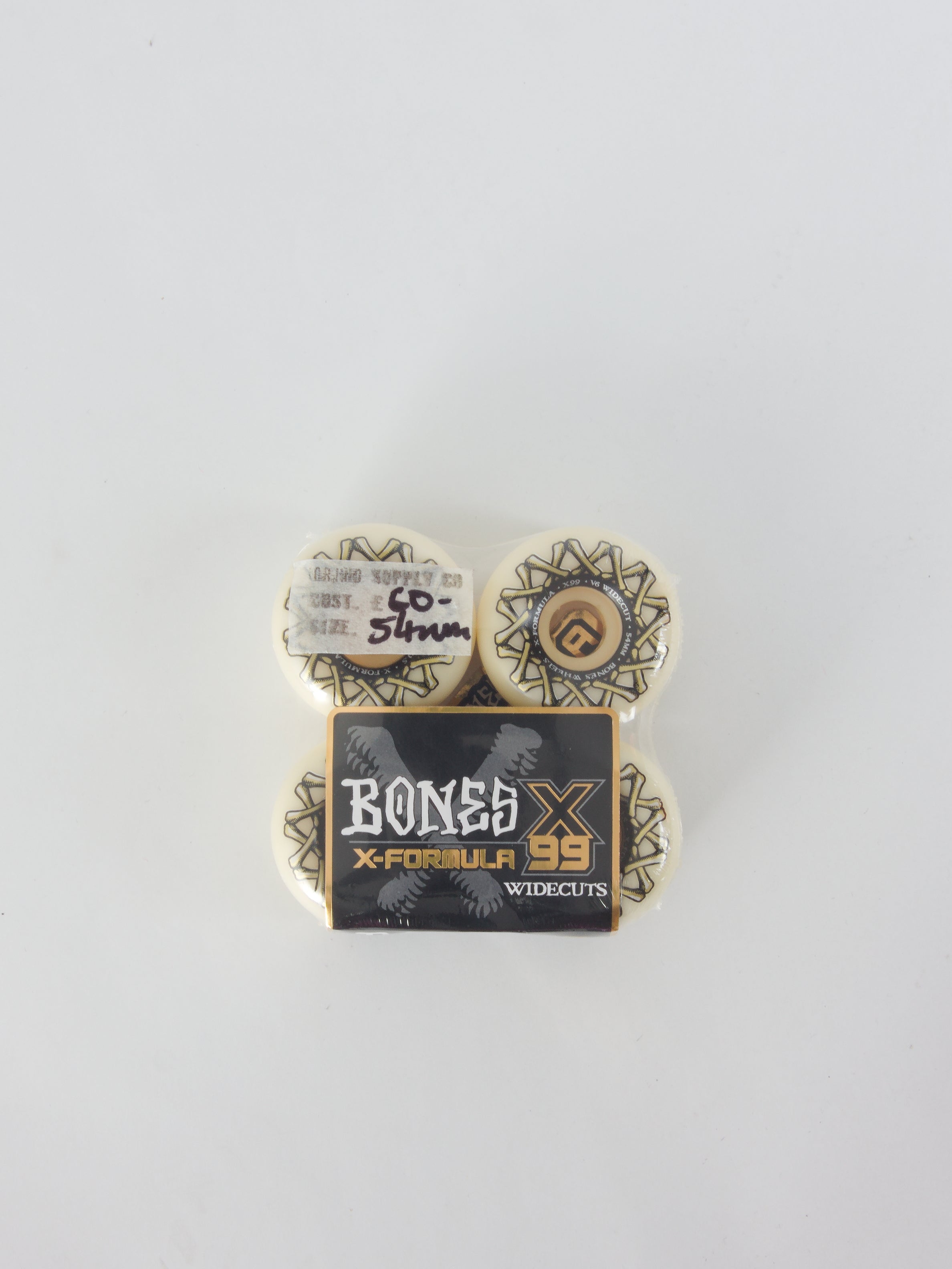 Bones wheels - xxformula v6 widecut x99 skateboard - 54mm