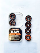Bronson speed co - raw bearings - next generation shieldless - pack of 8