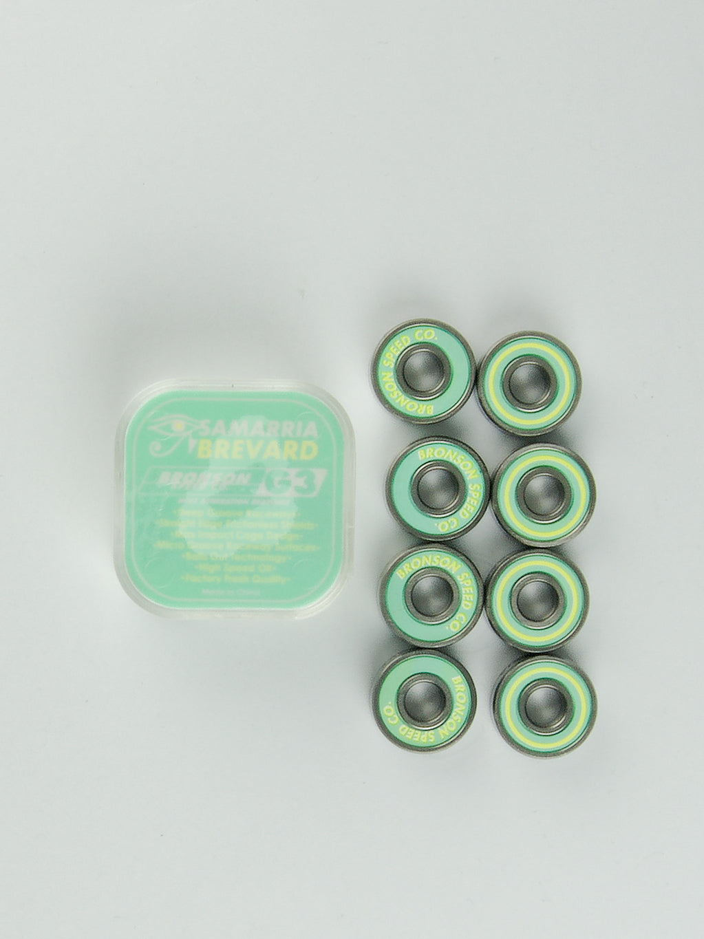 Bronson speed co - samarria brevard pro g3 skateboard bearings