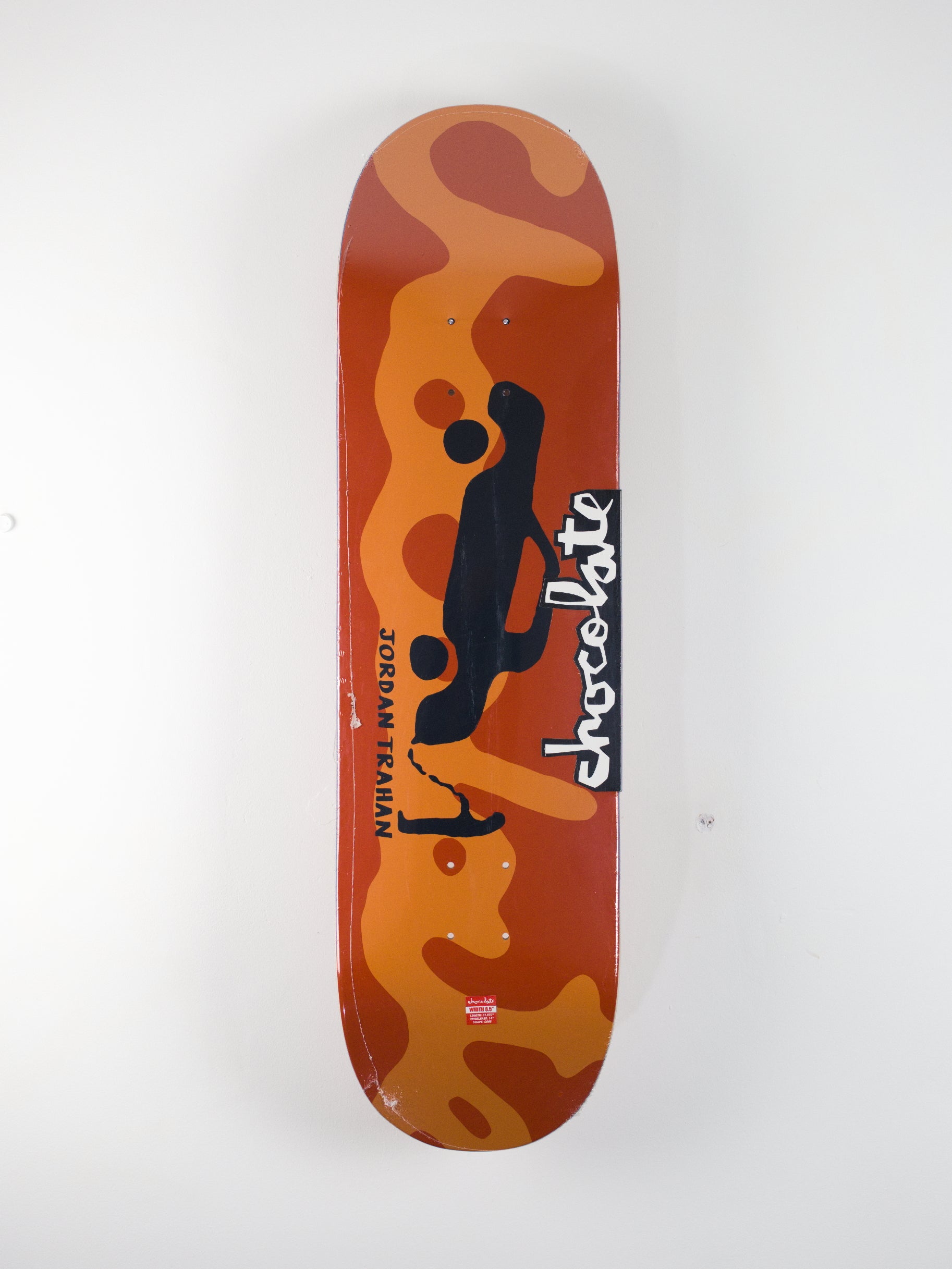 Chocolate skateboards - mcfetridge drips jordan trahan pro skateboard deck - twin tip - 8.50 x 31.875