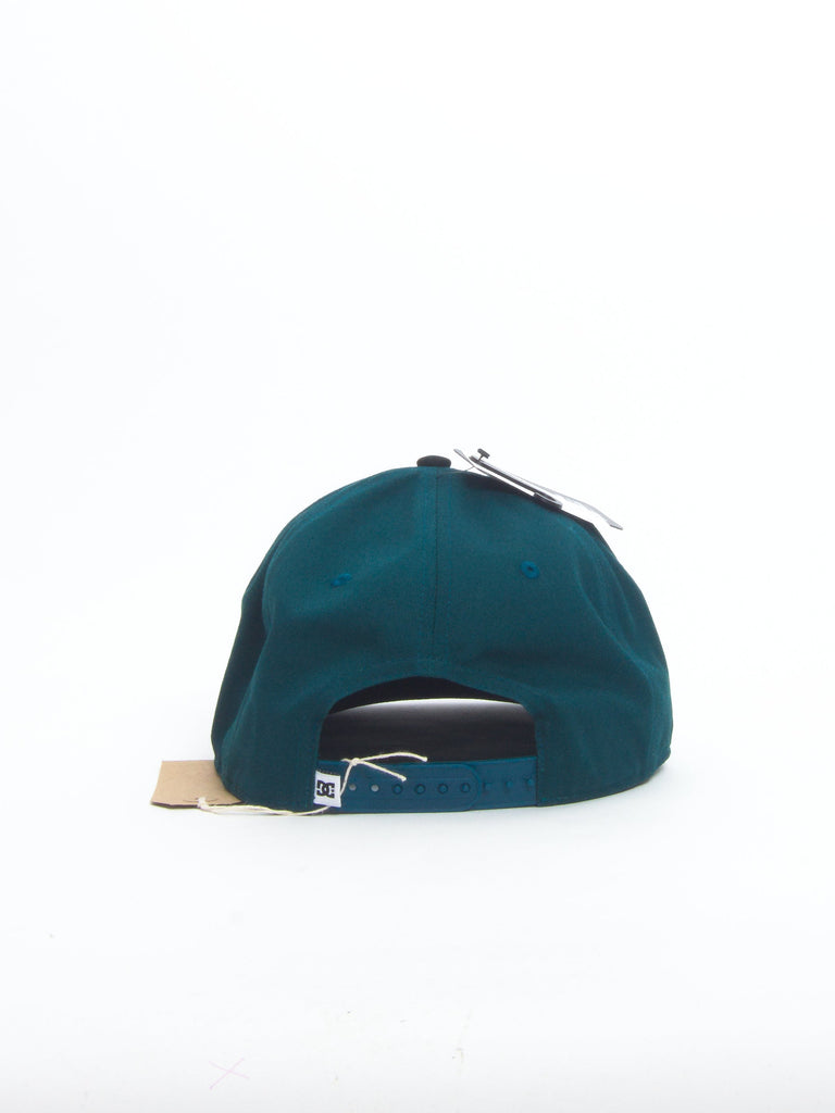 Dc shoes - brackers 5 panel snap back - black / deep teal - cap