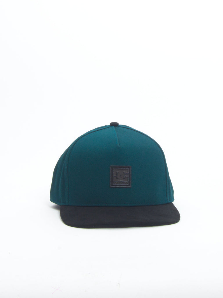 Dc shoes - brackers 5 panel snap back - black / deep teal - cap