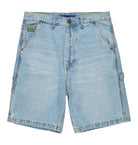 Dc shoes carpenter 22’’ denim shorts for men light wash blue