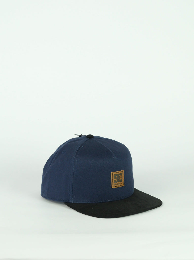 Dc Shoes - Cut It - Snapback - Navy Blue 6 Panel Snap Back Fast Shipping - Grind Supply Co - Online Skateboard Shop