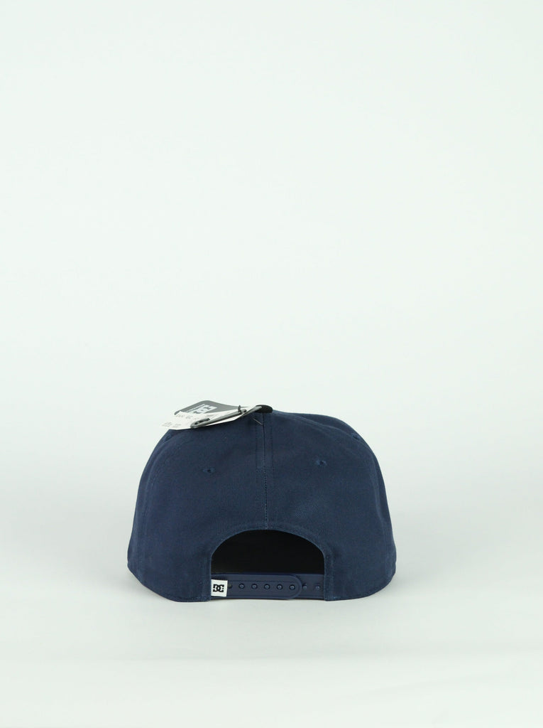 Dc Shoes - Cut It - Snapback - Navy Blue 6 Panel Snap Back Fast Shipping - Grind Supply Co - Online Skateboard Shop