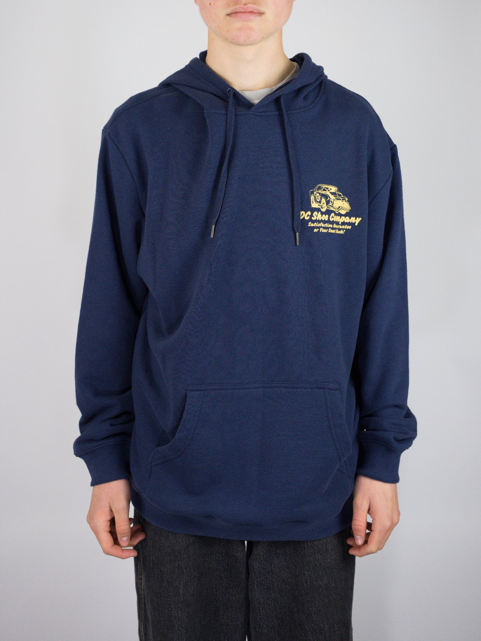 Dc shoes - fix up pull over hoodie - dress blue