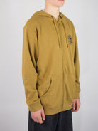 Dc shoes - fix up zip through hoodie - medal bronze