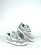 9.5 dc shoes - js1 john shanahan pro skate shoe - grey / last one uk only pair gray white