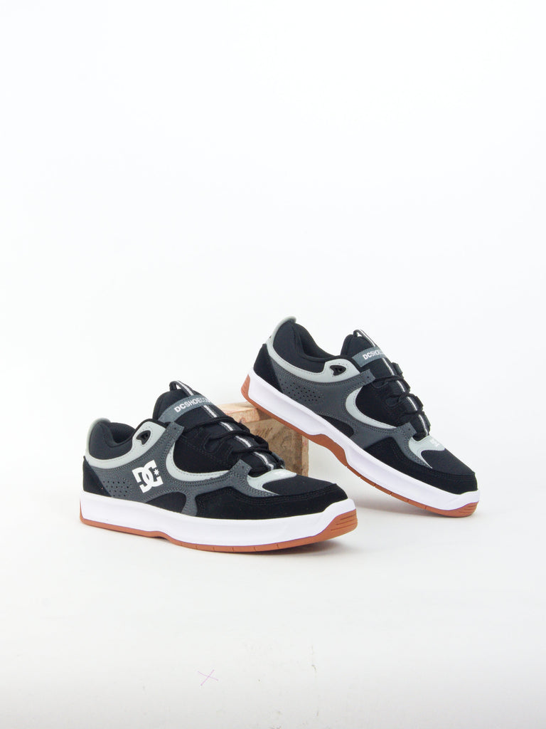 Dc shoes - kalynx zero skate - grey black white footwear grind supply company uk