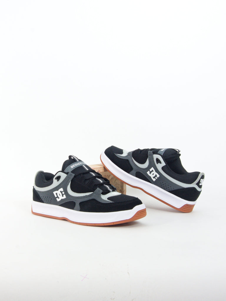 Dc shoes - kalynx zero skate - grey black white footwear grind supply company uk