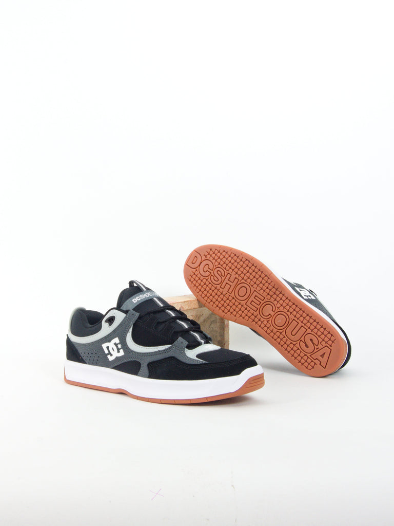 Dc shoes - kalynx zero skate - grey black white footwear grind supply company uk