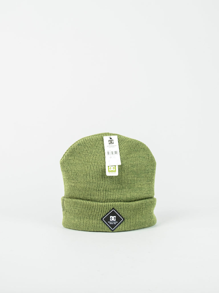 Dc Shoes - Label Beanie - Khaki Fast Shipping - Grind Supply Co - Online Skateboard Shop