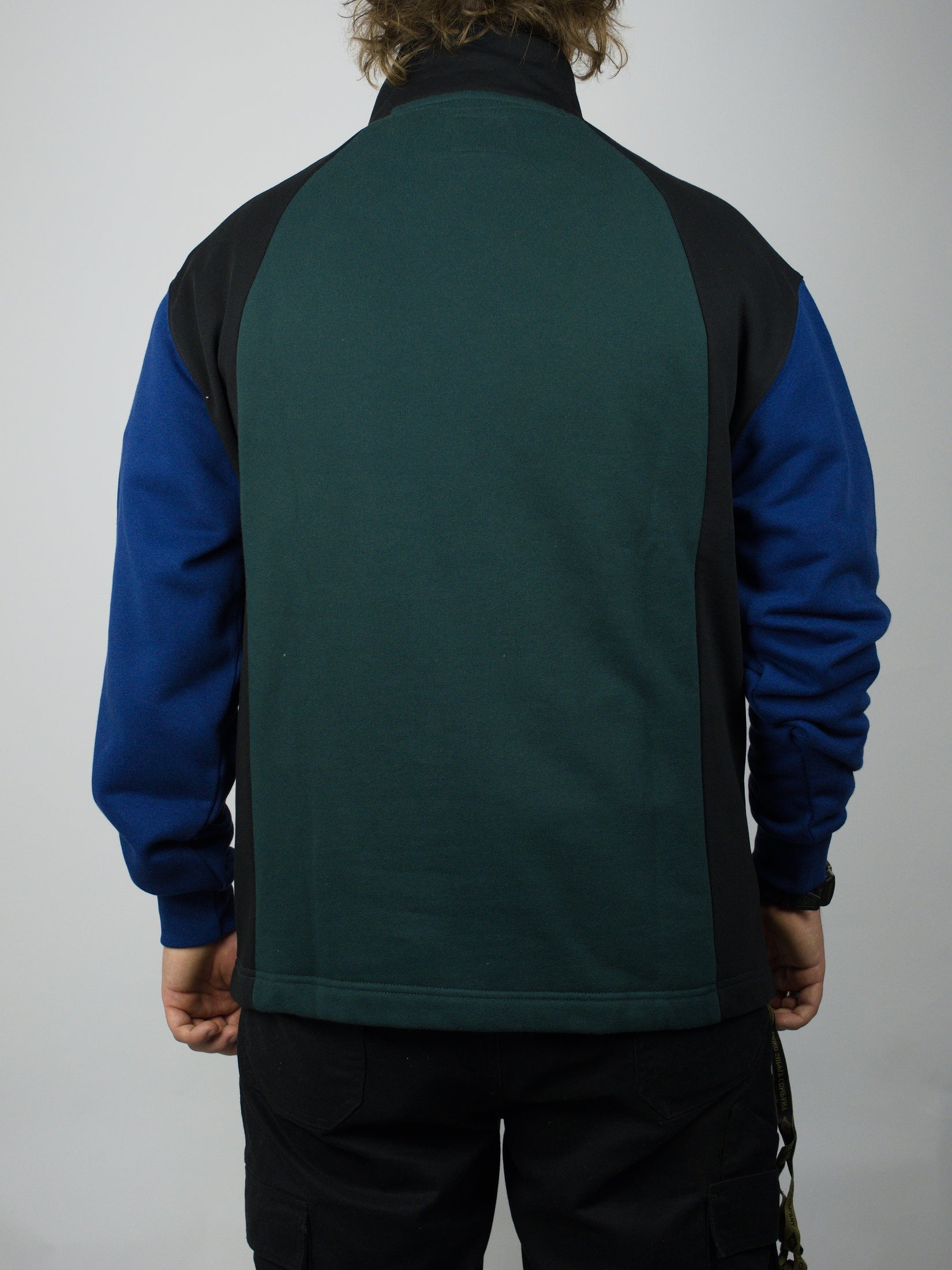 Dc shoes - maestro 1/4 zip fleece sweatshirt - ponderosa pine