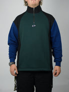 Dc shoes - maestro 1/4 zip fleece sweatshirt - ponderosa pine