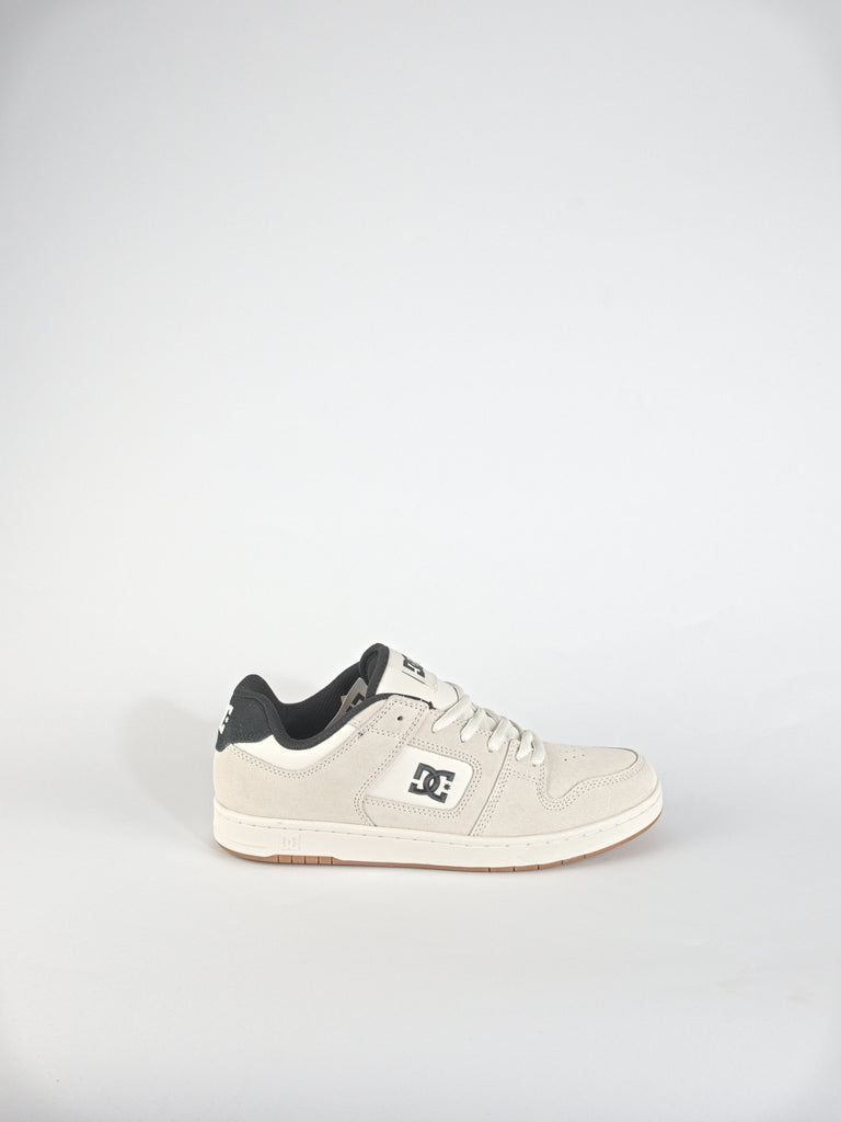 DC Shoes Manteca 4 Off-White Black Accents Footwear for Online Skateboard Enthusiasts