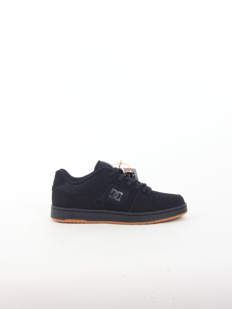 Dc shoes - mantecca 4 skate - black gum footwear grind supply company uk