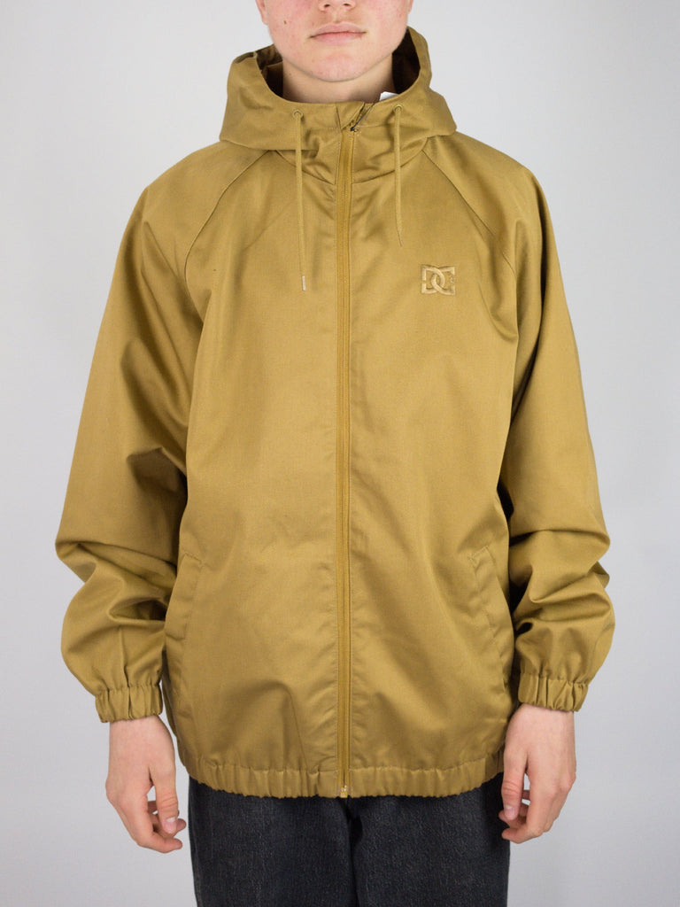 Dc shoes - navigator light water proof jacket - bronze brown jackets grind supply company uk