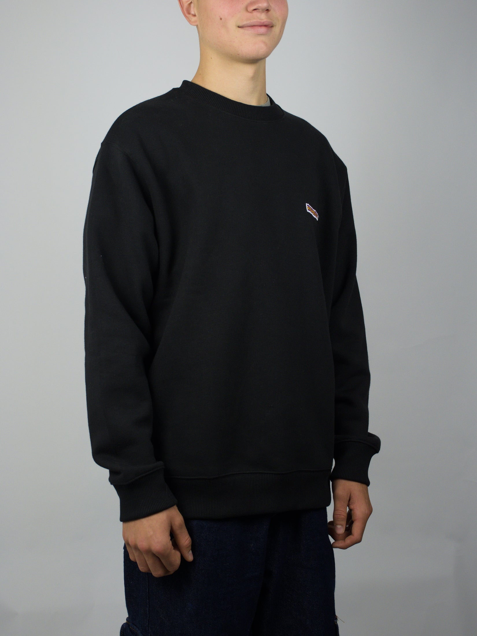 Dc shoes - patch it sweat shirt - black
