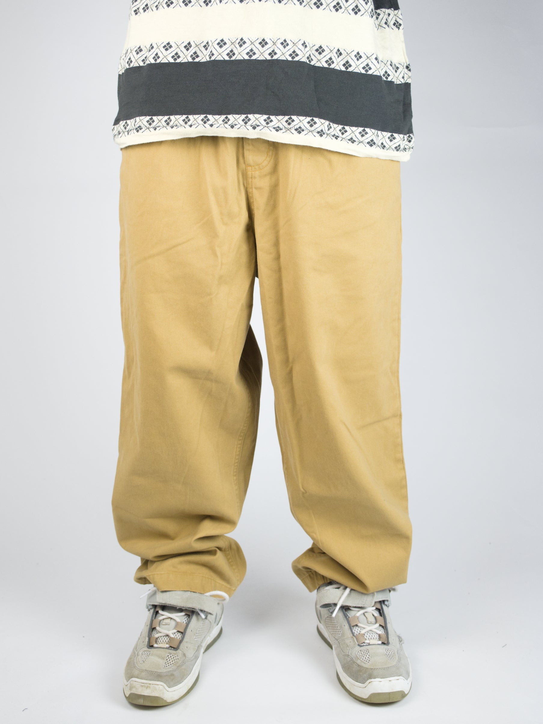 Dc shoes - rafter pull on chino pants - medal bronze