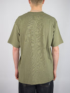 Dc shoes - star tee shirt - deep lichen green