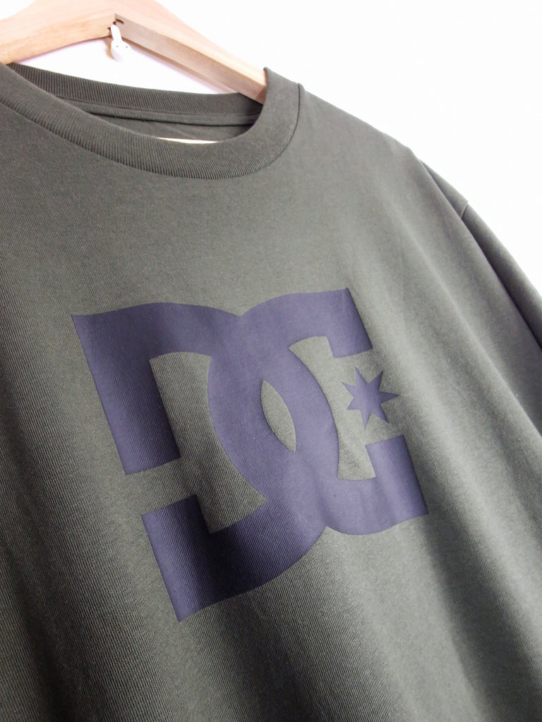 Dc shoes - star tee shirt - forest green / black grind supply company uk