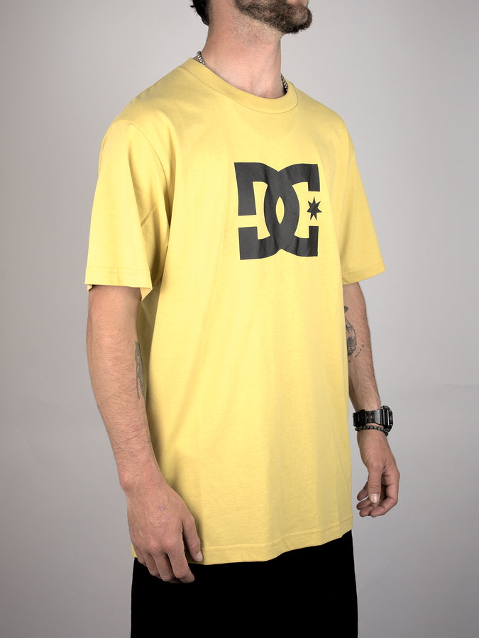 Dc shoes - star tee shirt - rattan yellow