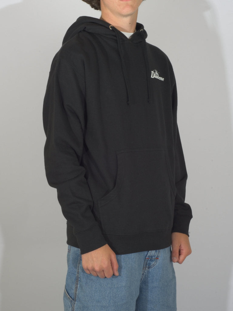 Dial Tone Wheel Co - Capitol - Hooded Sweatshirt - Black Hoodie Fast Shipping - Grind Supply - Online Skateboard Shop