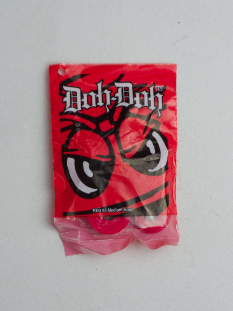 Doh Doh’s - Hard Core Bushings - Medium 95a - Red Fast Shipping - Grind Supply Co - Online Skateboard Shop