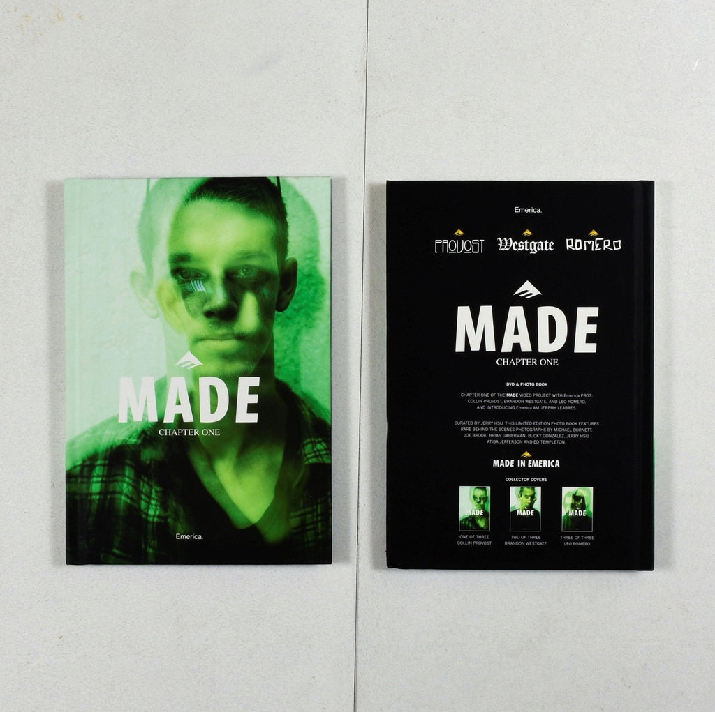 Emerica - Made - Dvd And Zine Fast Shipping - Grind Supply Co - Online Skateboard Shop