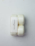 Fast skateboard wheel co - whippets- 56mm 83b wheels white marshmallows clear