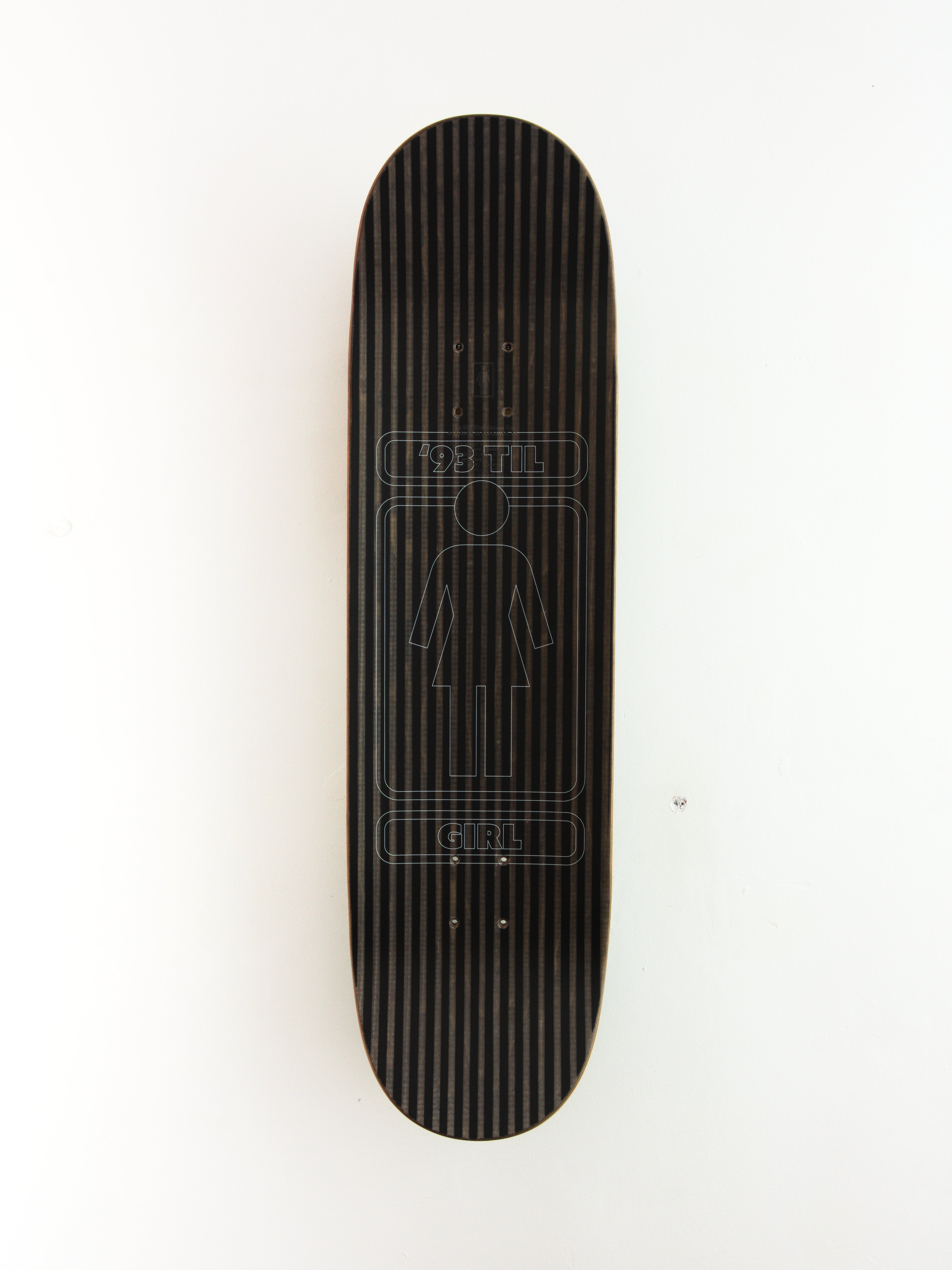 Girl skateboards - 93 til pop secret skateboard deck - andrew brophy 8.8 khaki green