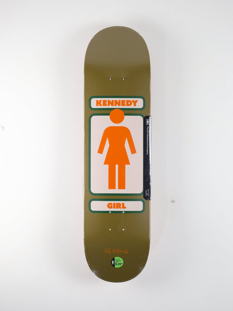 Girl skateboards - og naturals twin tip deck - cory kennedy pro skateboard - 8.50 grind supply company uk