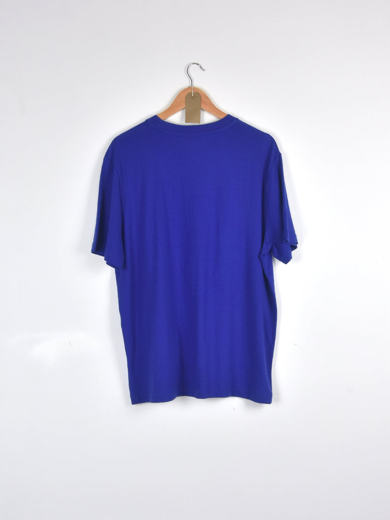 Grind supply co - 2 colour hand styles tee shirt - royal blue t company uk