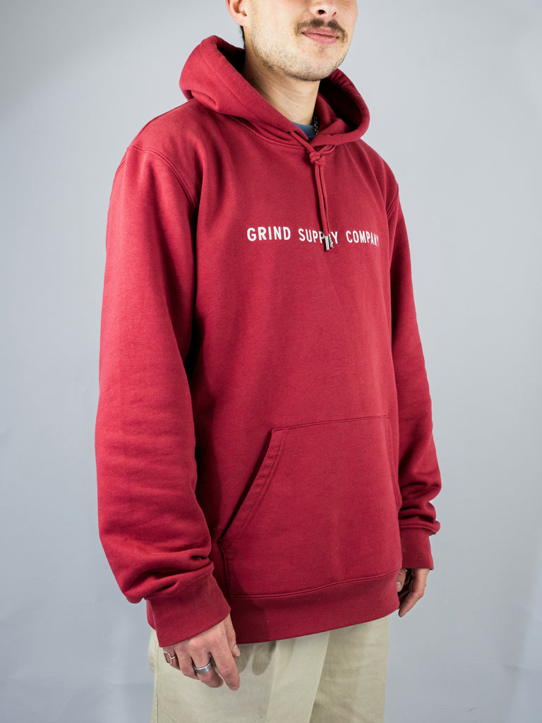 Grind Supply Co – Heavy Weight Embroidered Hoodie Limited Winter Pre Order Fast Shipping - Online Skateboard Shop