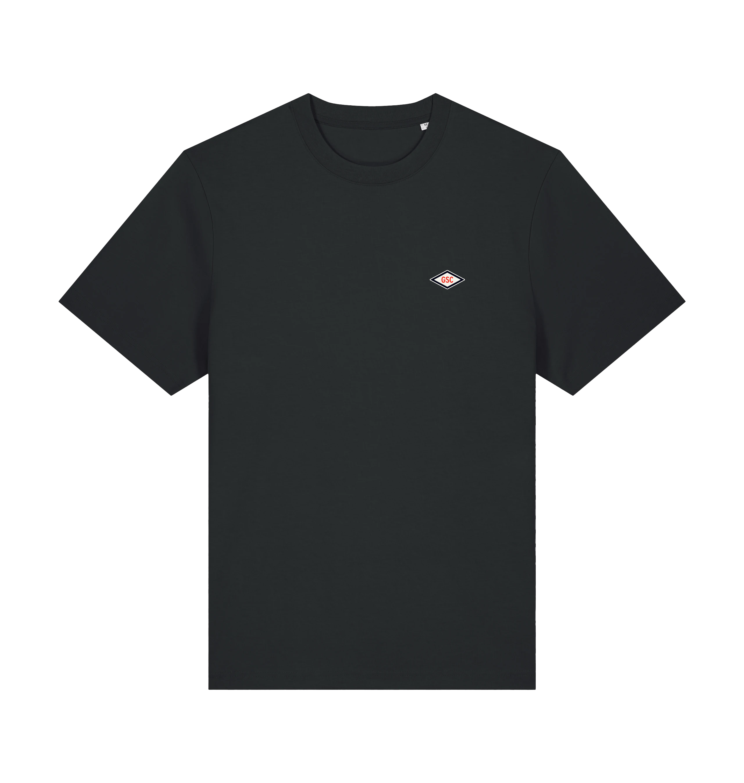 Black / xxs grind supply company - diamond logo mid weight tee - production test