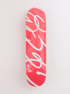 Red white grind supply company - dub logo resin 7 deck - 8.25 x 32.1
