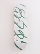 White blue grind supply company - dub logo resin 7 deck - 9.00 x 32.1