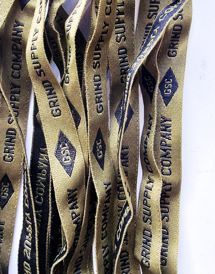 Grind supply co - gangyards - red & white shop made lanyards