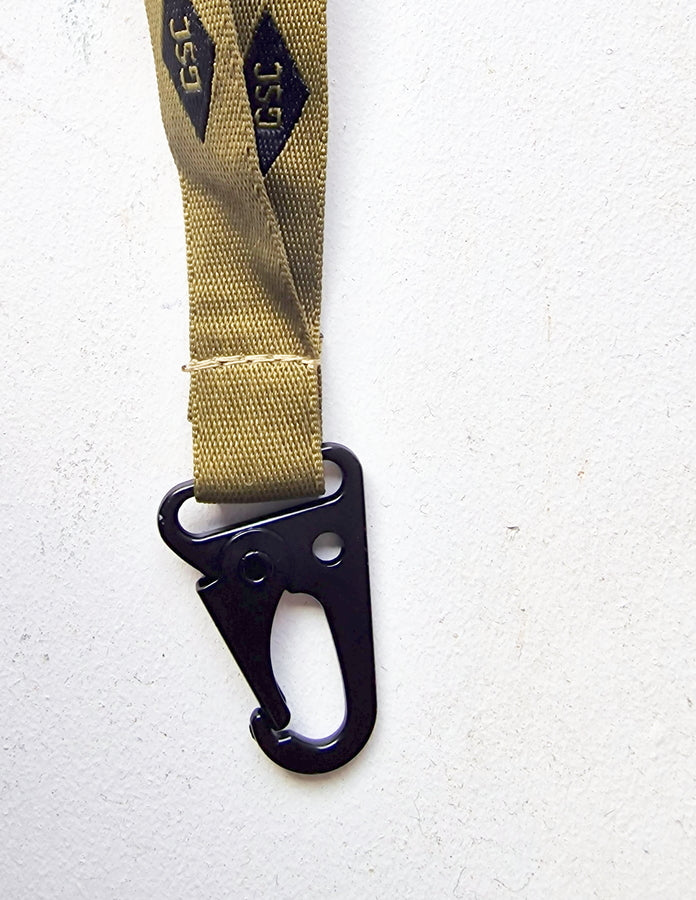 Grind supply co - gangyards - red & white shop made lanyards