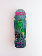 Heroin skateboards - ’bug’ dead dave pro skateboard deck - 10.10 x 32.00 14 / 14.5 blue