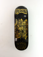 Heroin skateboards - craig questions scott ’allegory of fear’ skateboard deck - 10.00 x 32.25 14.25