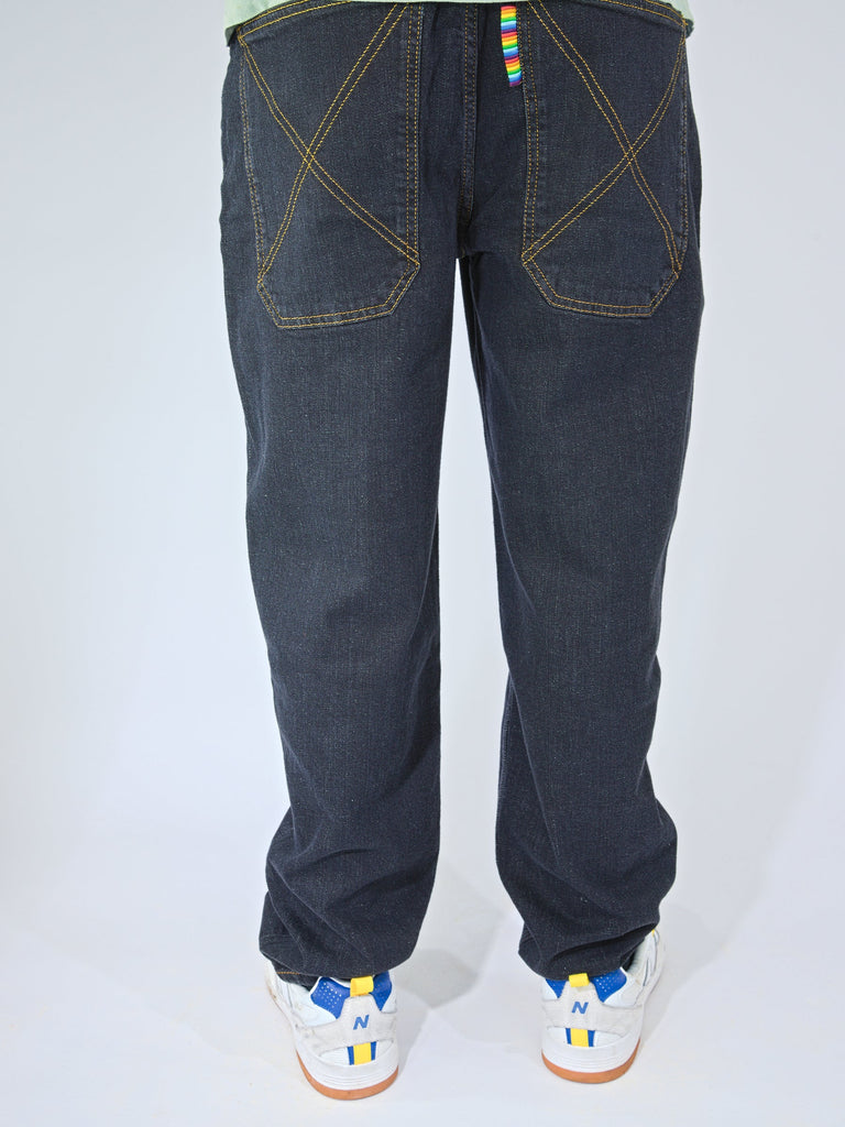 Homeboy - Xtra Baggy - Denim - Washed Black - Jeans Fast Shipping - Grind Supply Co - Online Skateboard Shop