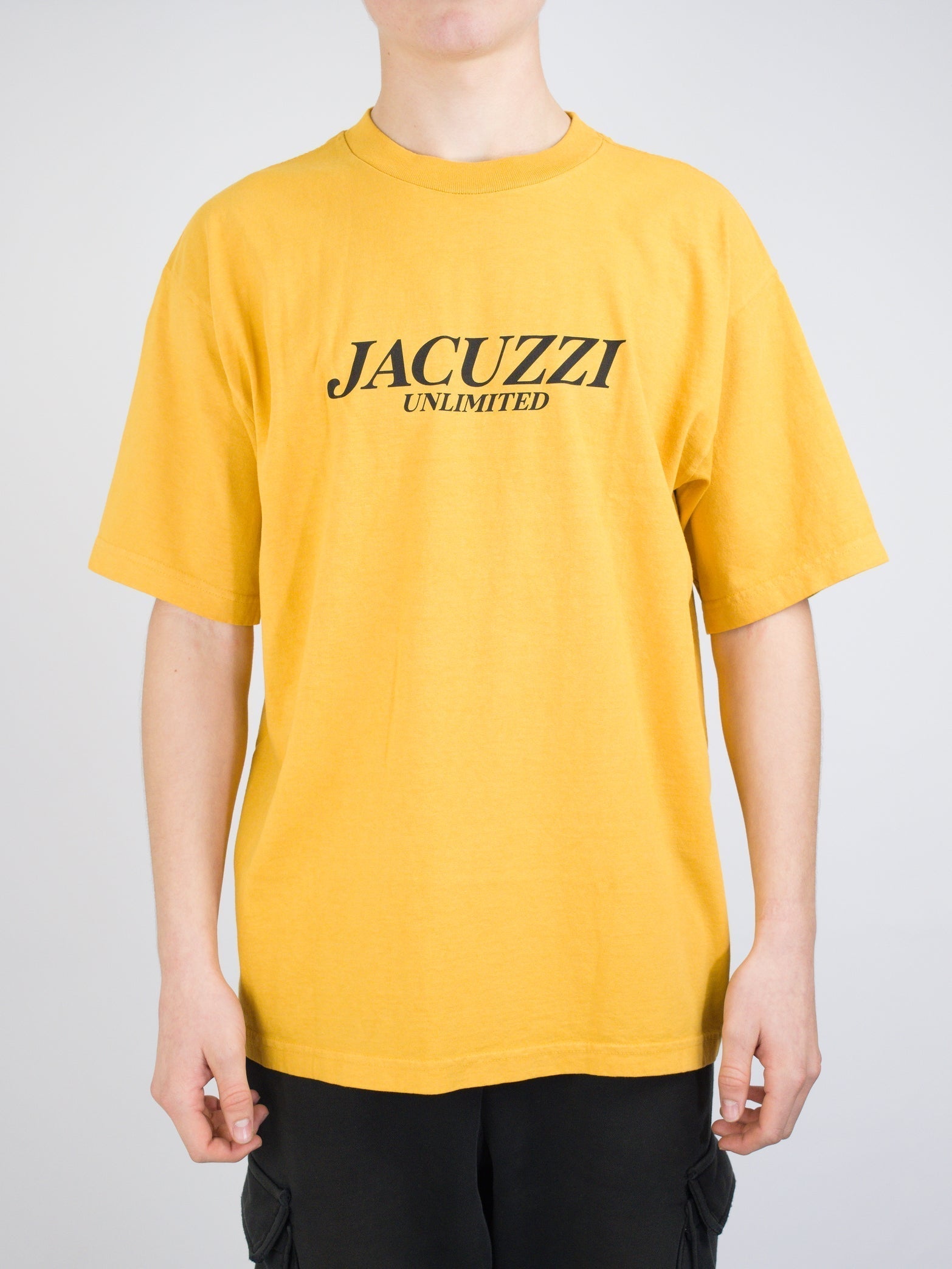 Jacuzzi unlimited - flavour tee - golden yellow