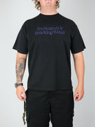 Jacuzzi unlimited- scared ultra heavy weight tee shirt – black washed