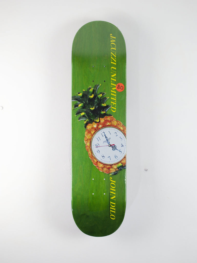 Jacuzzi unlimited - ’secret formula’ john dilo pro skateboard deck - 8.00 grind supply company uk
