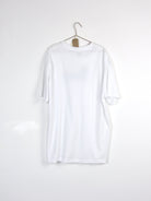 Labor - building t shirt - white - xl last plain white t-shirt