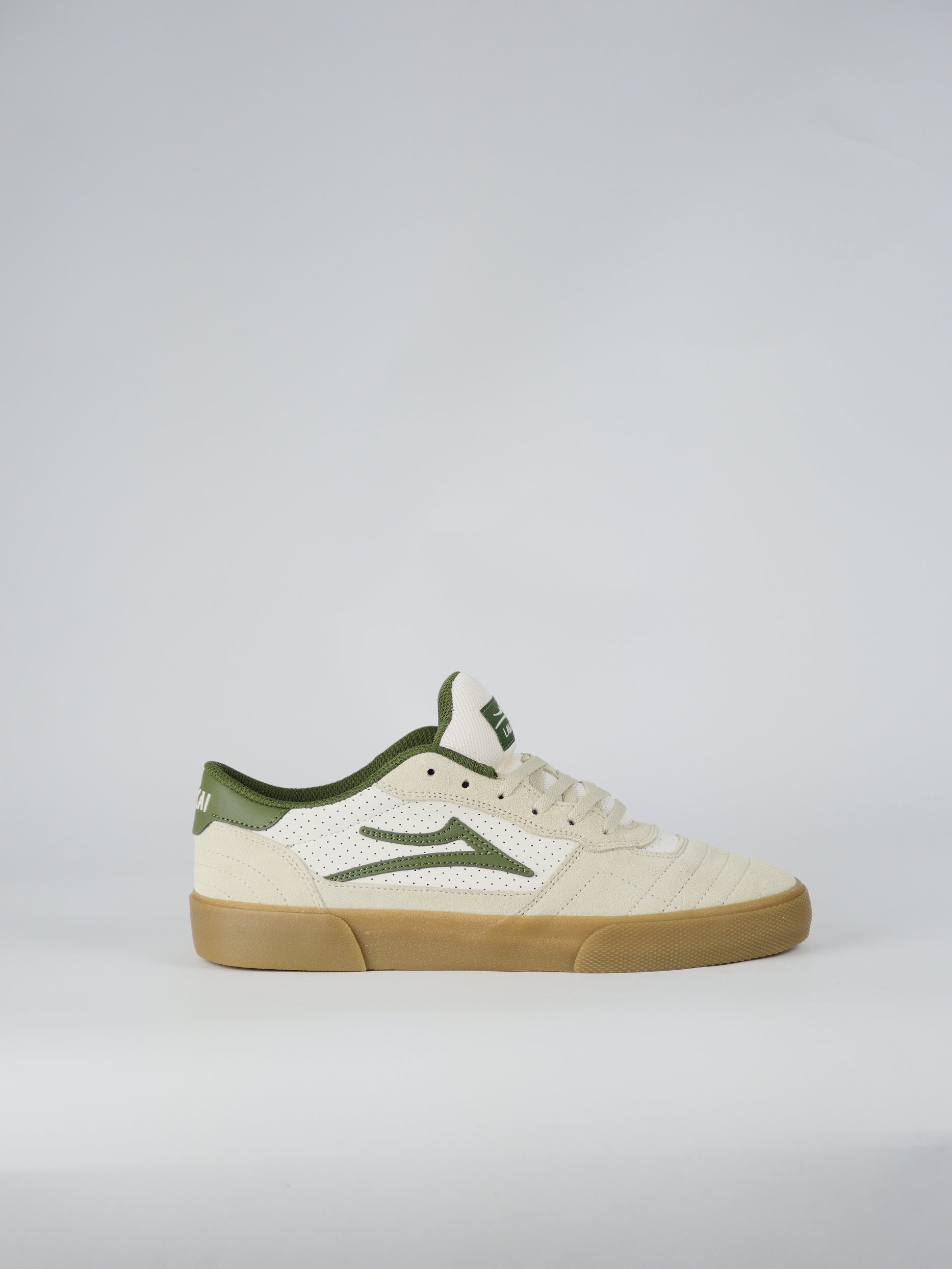 Lakai - cambridge skate shoe - cream suede