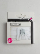 Mr lacy - flatties - white - 130cm package mr lacy